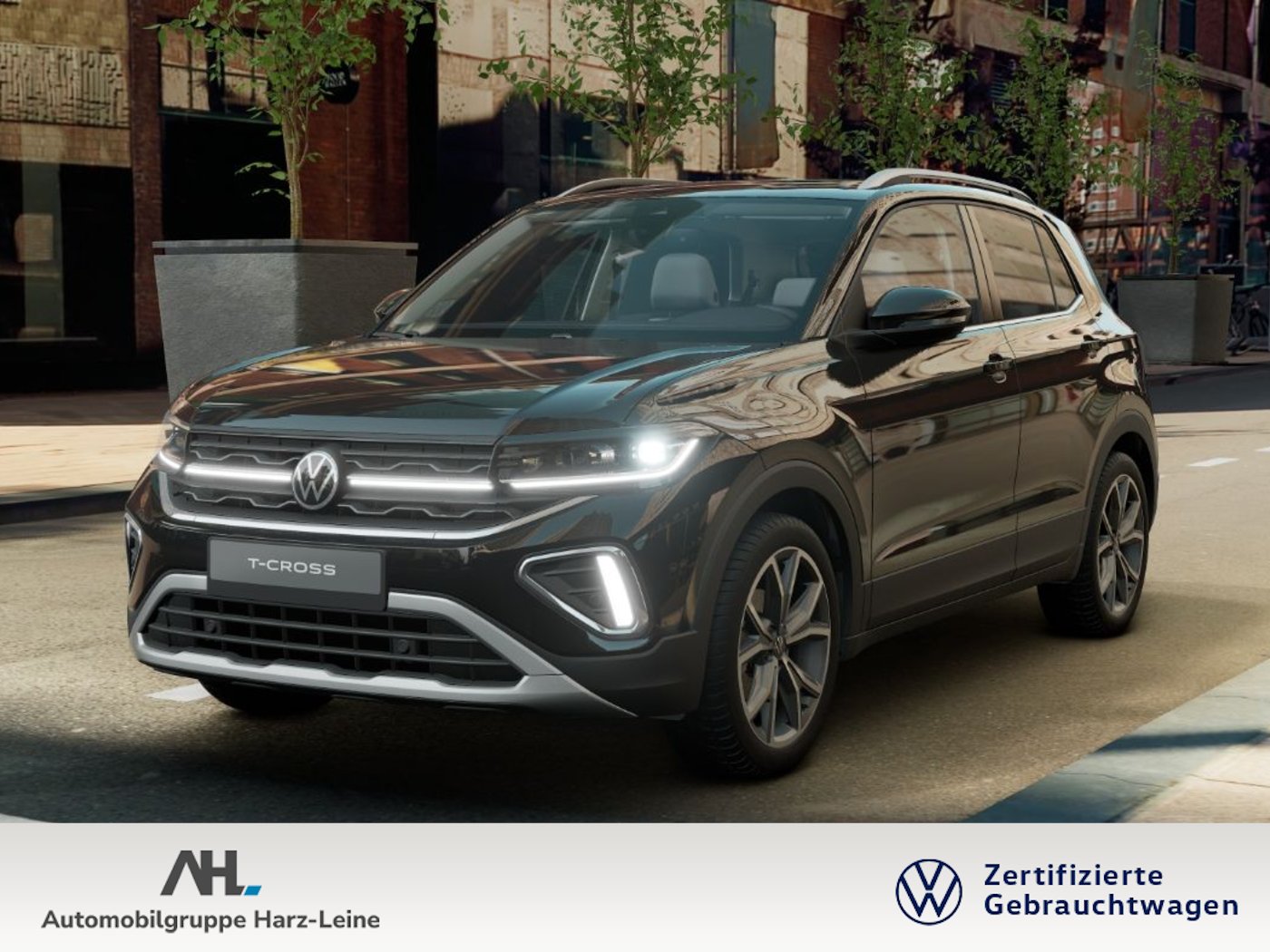 T-Cross STYLE TSI DSG+APP CONNECT+AHK+ACC+LED+KLIMA+RÜCKFAHRKAMERA